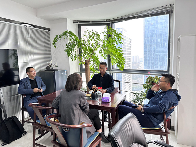 金蝶安徽省分公司参观指导